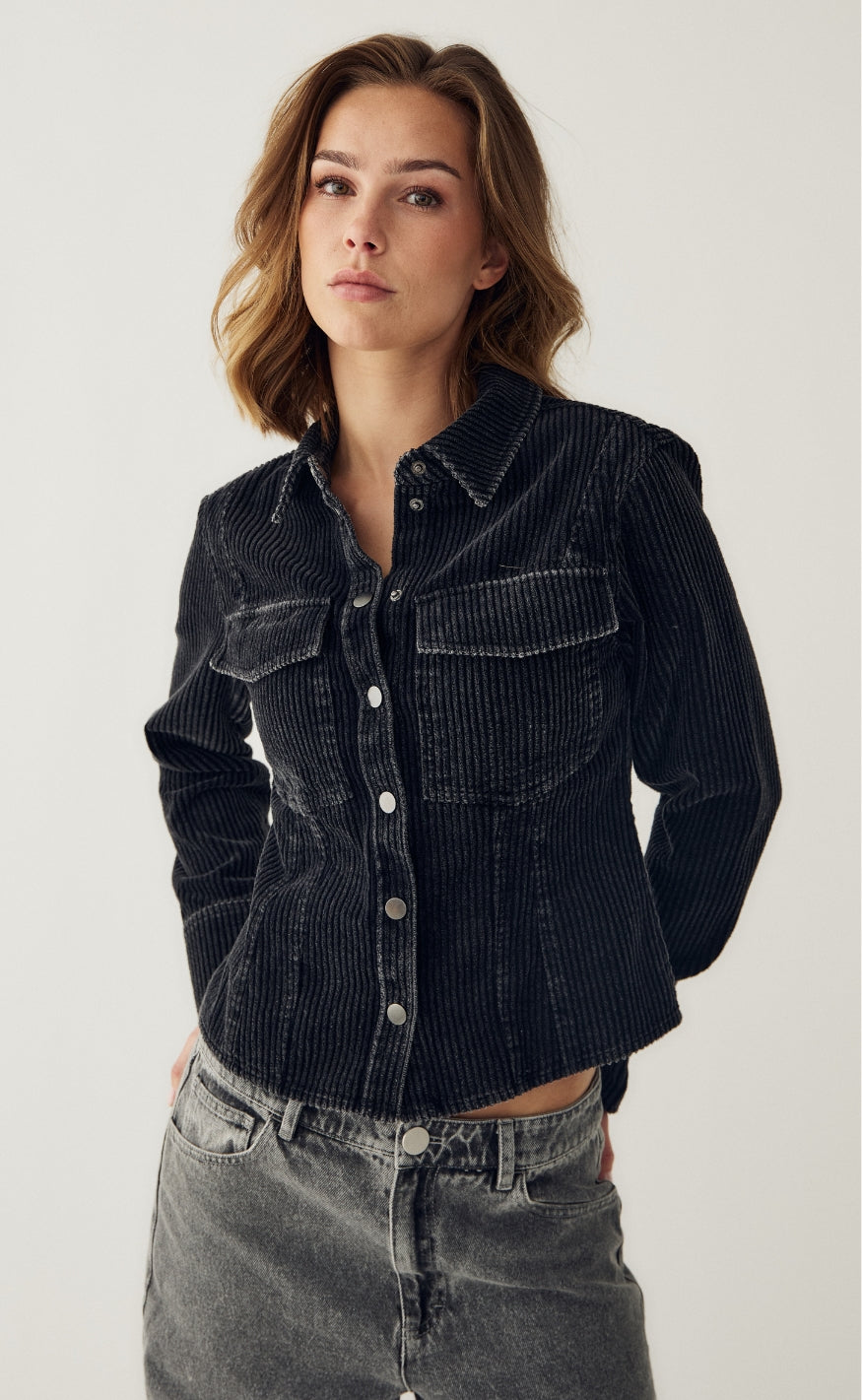 Noella Skjorte - Laela - Black Wash
