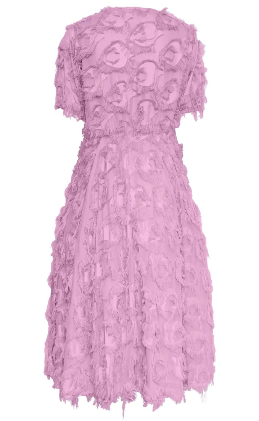 YAS Kjole - Pazylla Midi - Pastel Lavender