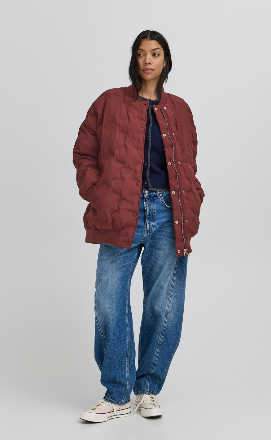 BALL Original Bomber - Estel Quilted - Chocolate Truffle