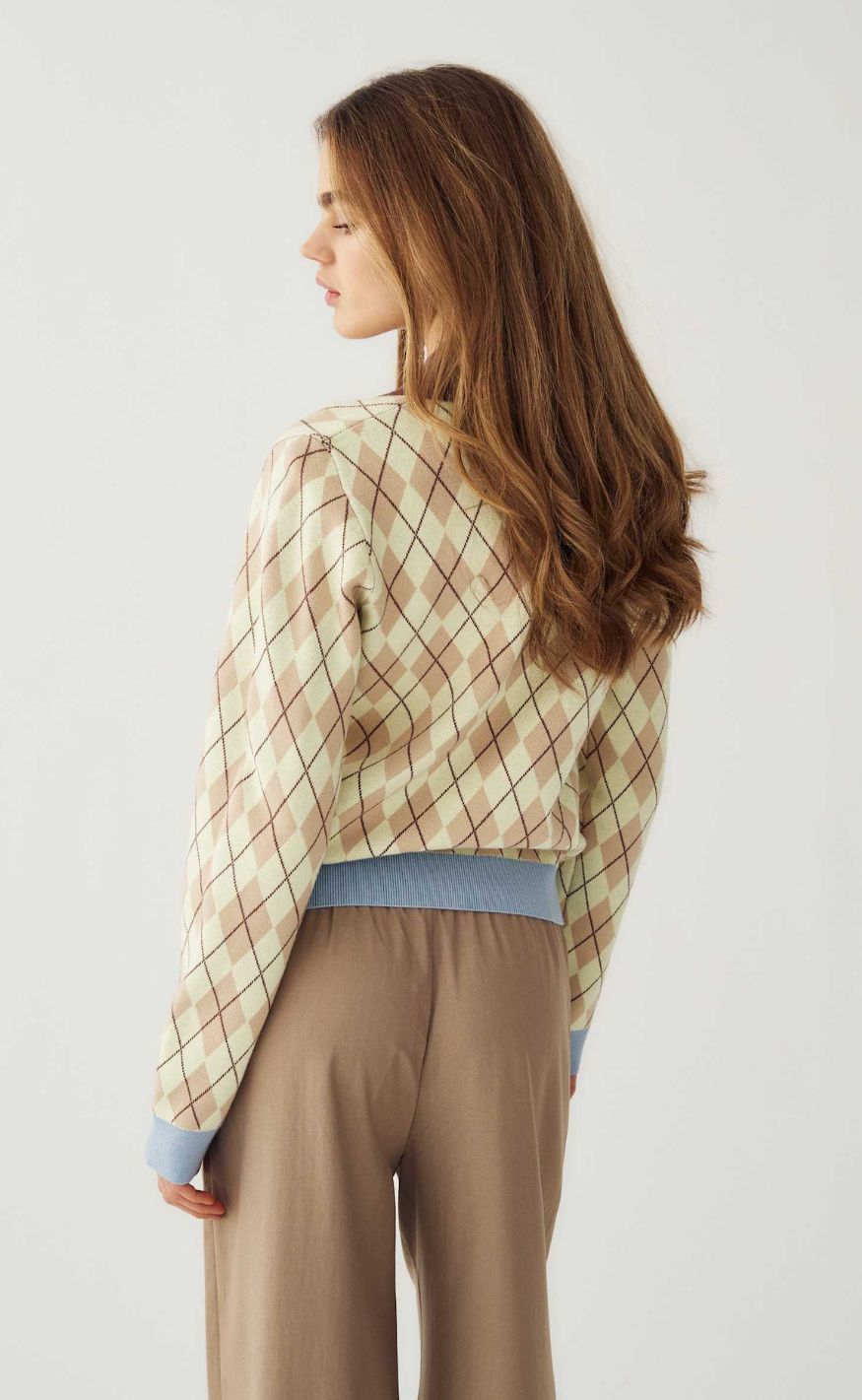 Noella Genser - Makayla - Diya Yellow Check