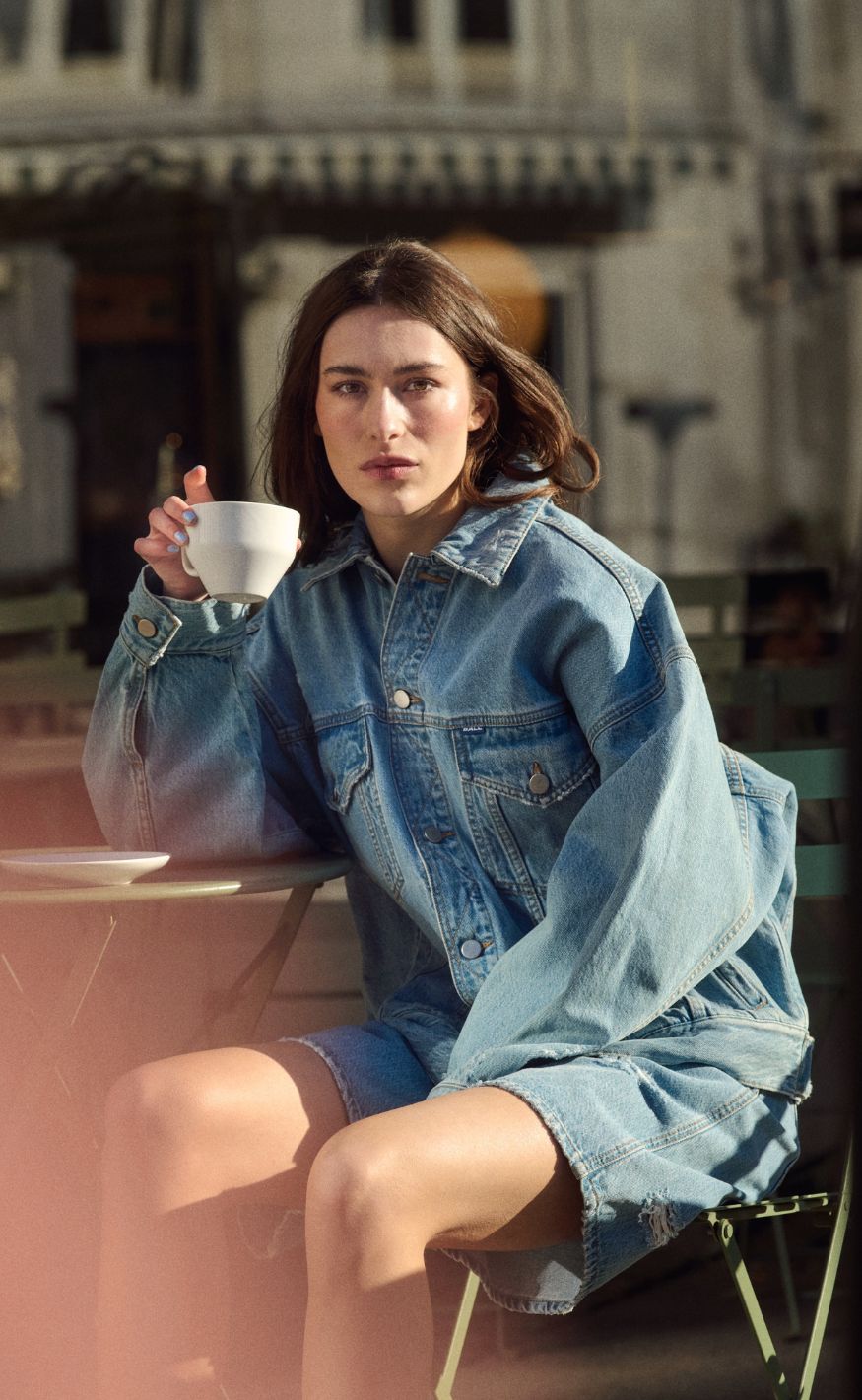 BALL Original Shorts - Serre - Light Blue Denim