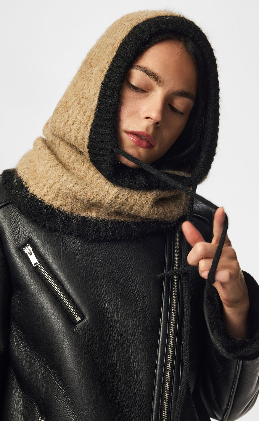 Pieces Balaclava - Nambi - Incense Black Contrast