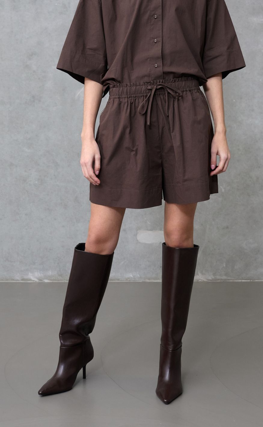 Love & Divine Shorts - Love970-12 - D. Chocolate