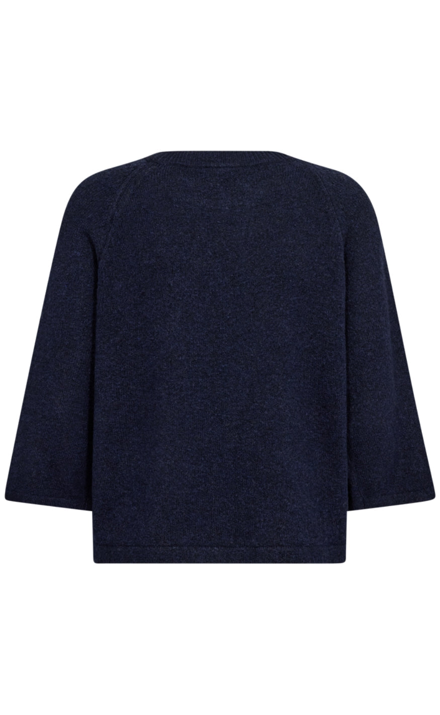 Freequent Pullover - Grseshardy - Navy Blazer Melange