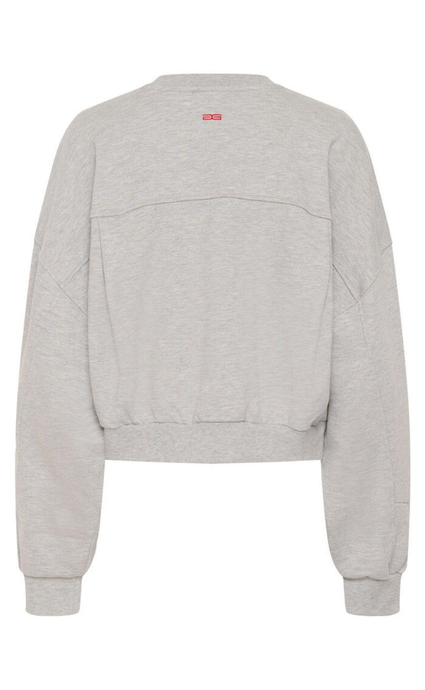 Gestuz Sweatshirt - Naya - Light Grey Melange