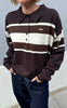 Gestuz Genser - Silda Polo - Ganache/Slate Black/Egret