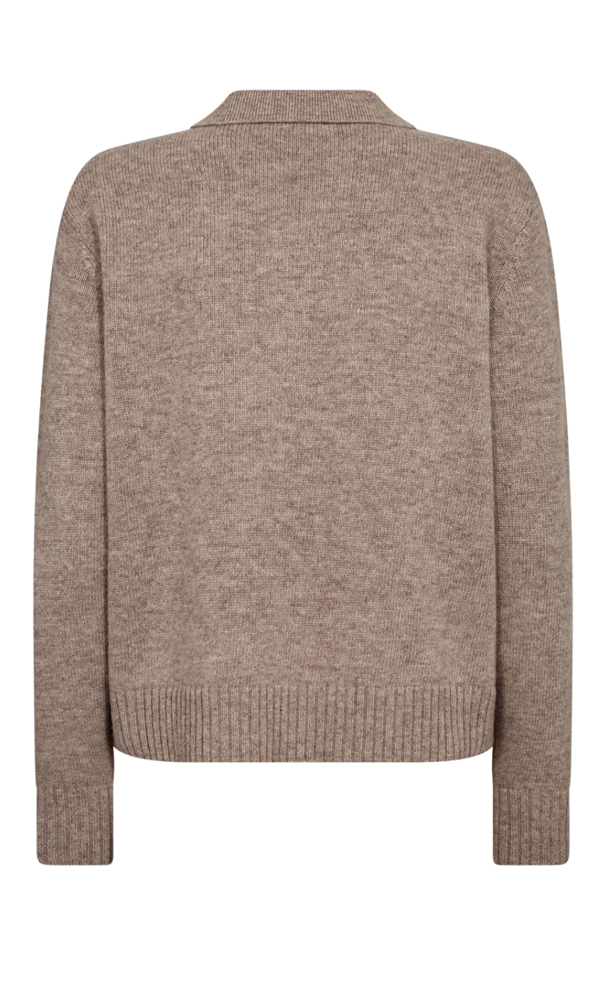 Hype The Detail Bluse - Polo - Sand