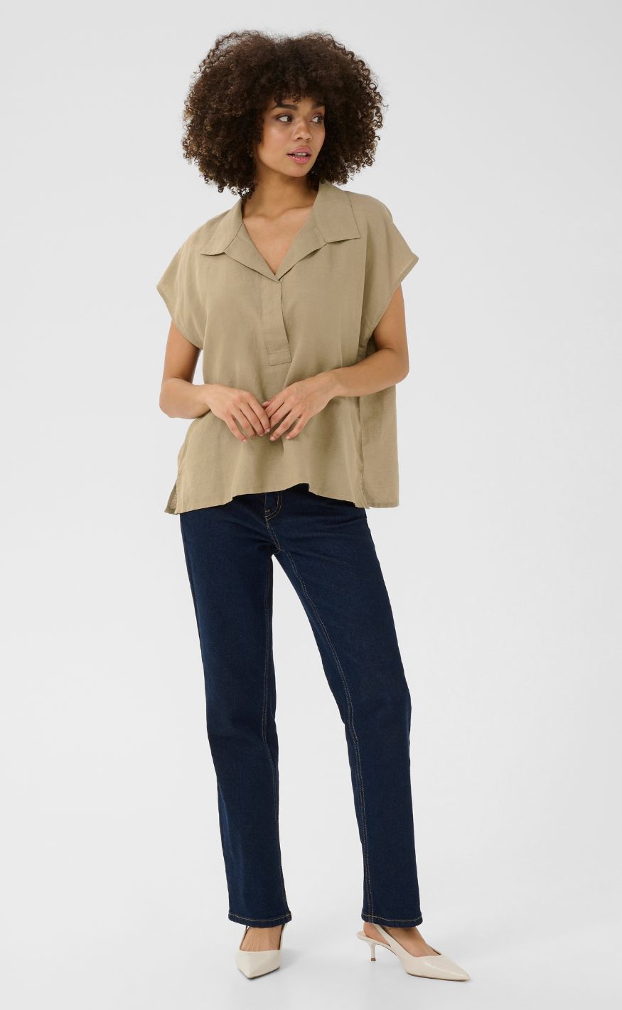 Culture Bluse - Lopi Azemina - Dune