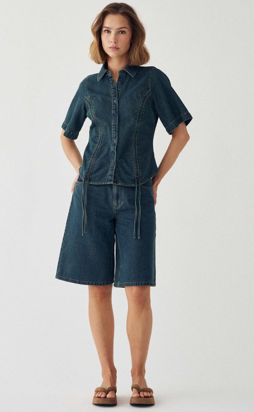 Noella Jorts - Katy MW - Vintage Blue Wash