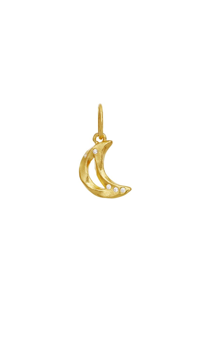 Maanesten Vedhæng - Change - Gold Colour