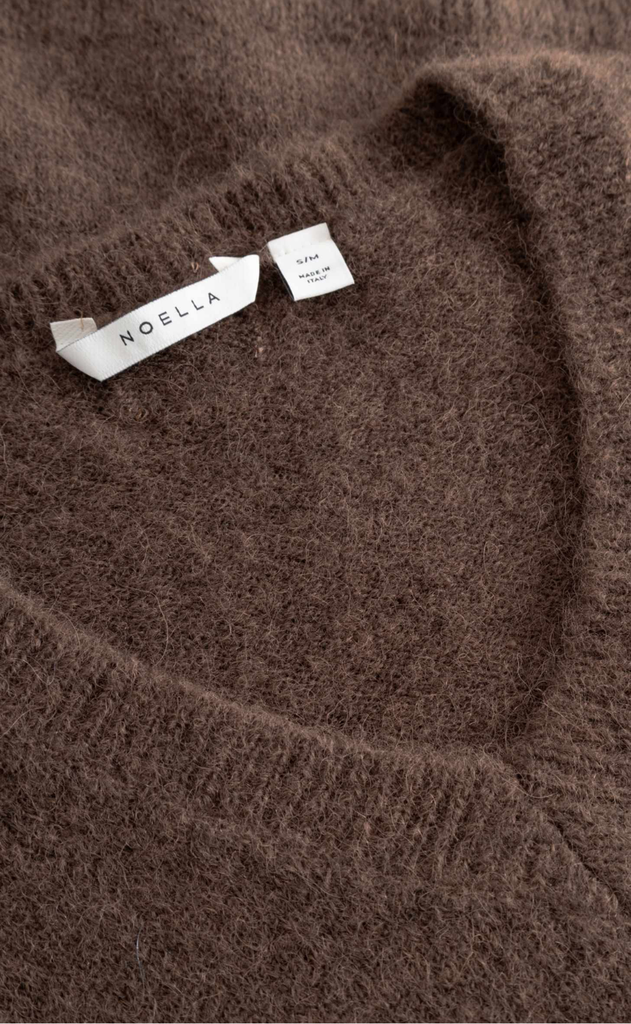 Noella Vest - Leatrice - Dark Brown