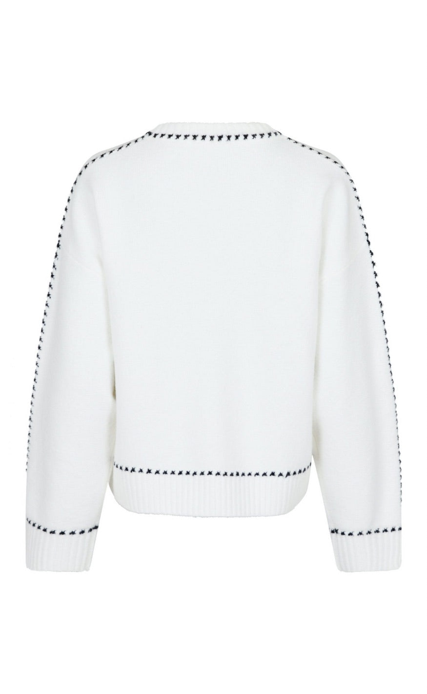 Neo Noir Bluse - Detri - Off White