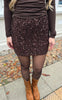 Say INA Copenhagen Skjørt - Julia Sequin - Brown Sequin