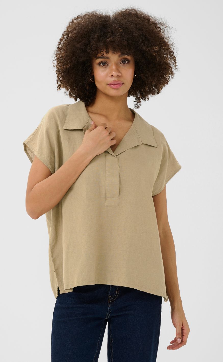 Culture Bluse - Lopi Azemina - Dune