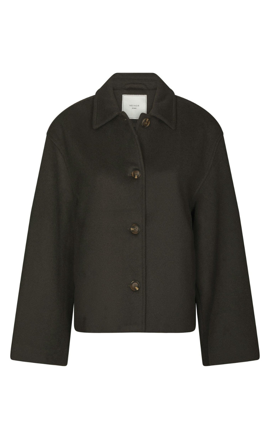 Neo Noir Jakke - Hamra Wool - Army