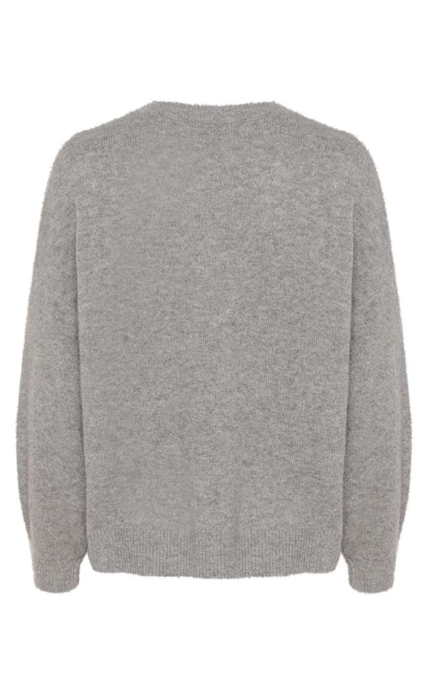 Gestuz Pullover - Casia - River Stone Melange