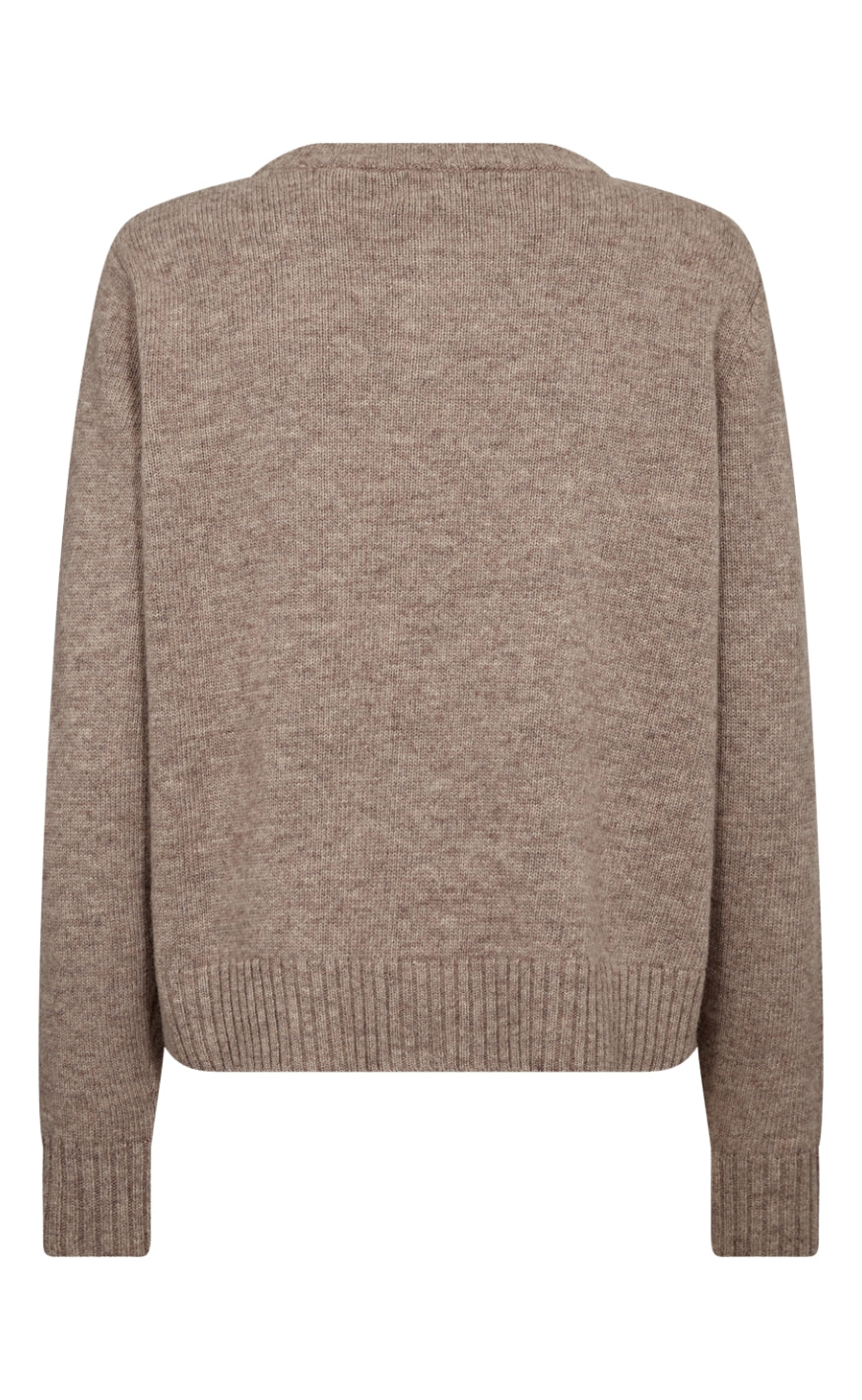 Hype The Detail Cardigan - 930-14 - Sand