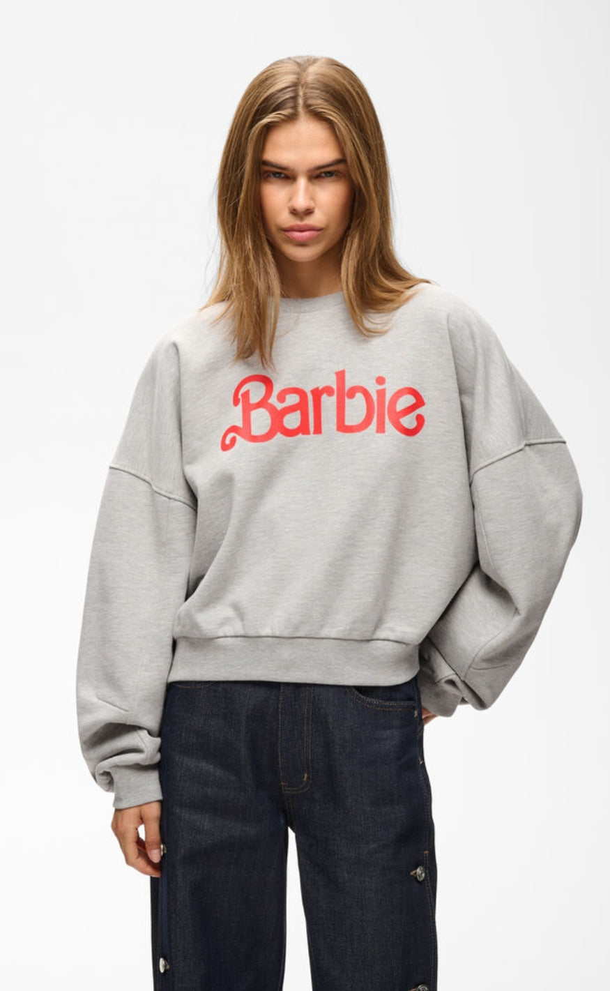Gestuz Sweatshirt - Naya - Light Grey Melange
