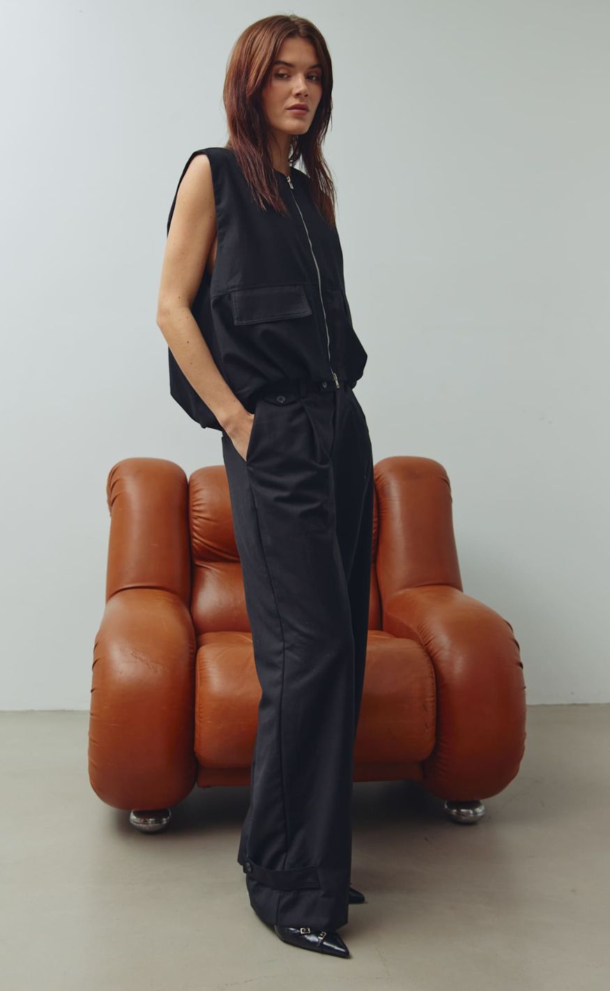 Noella Vest - Melany - Black