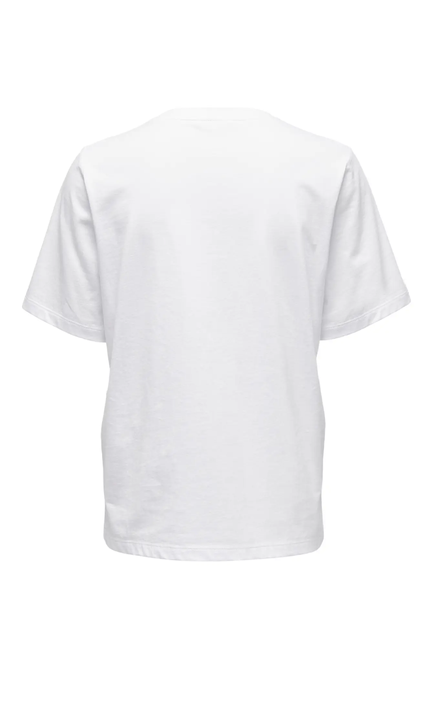 Only T-Shirt - S/S Tee - White