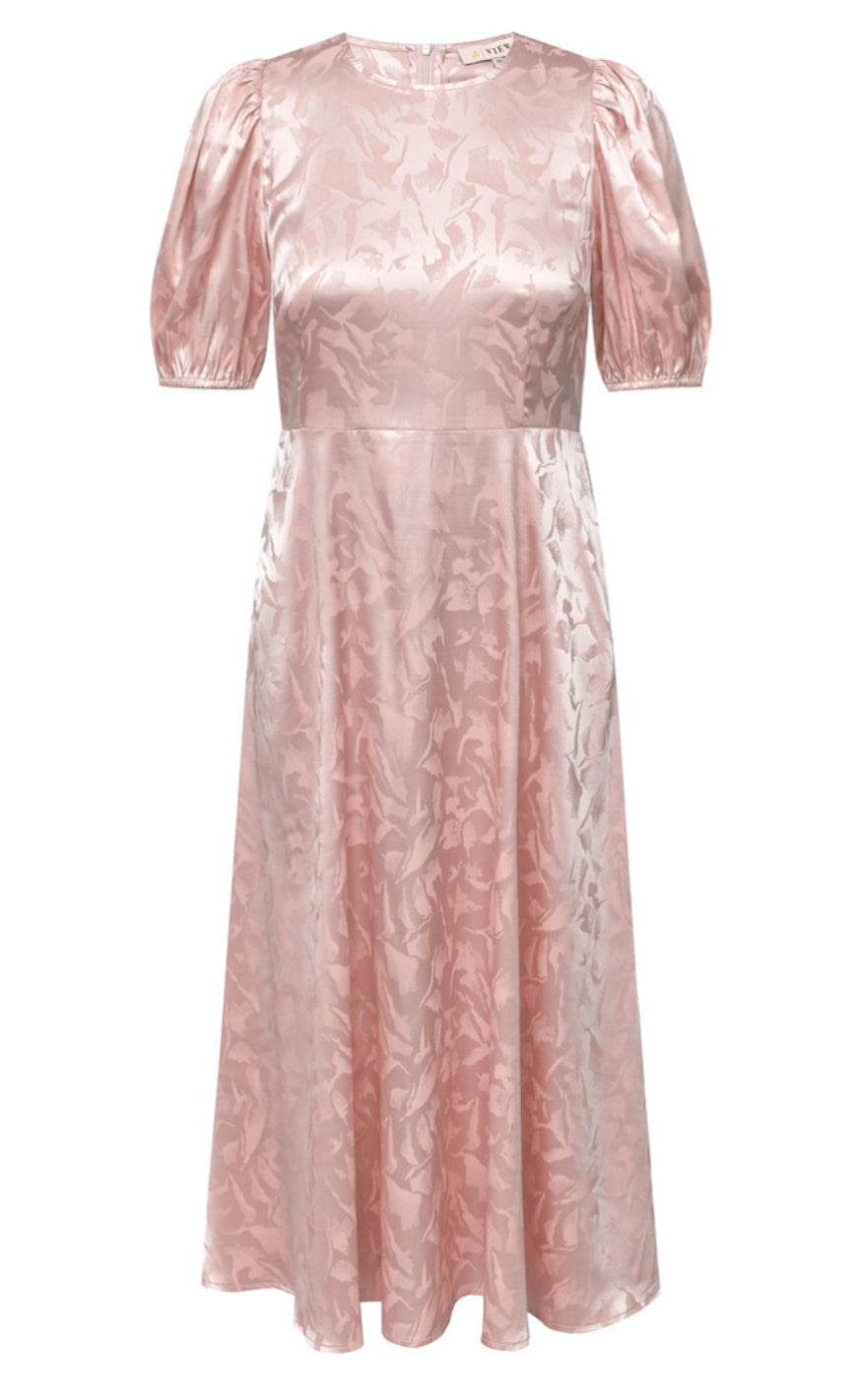 A-View Kjole - Gina Short Sleeve - Rose