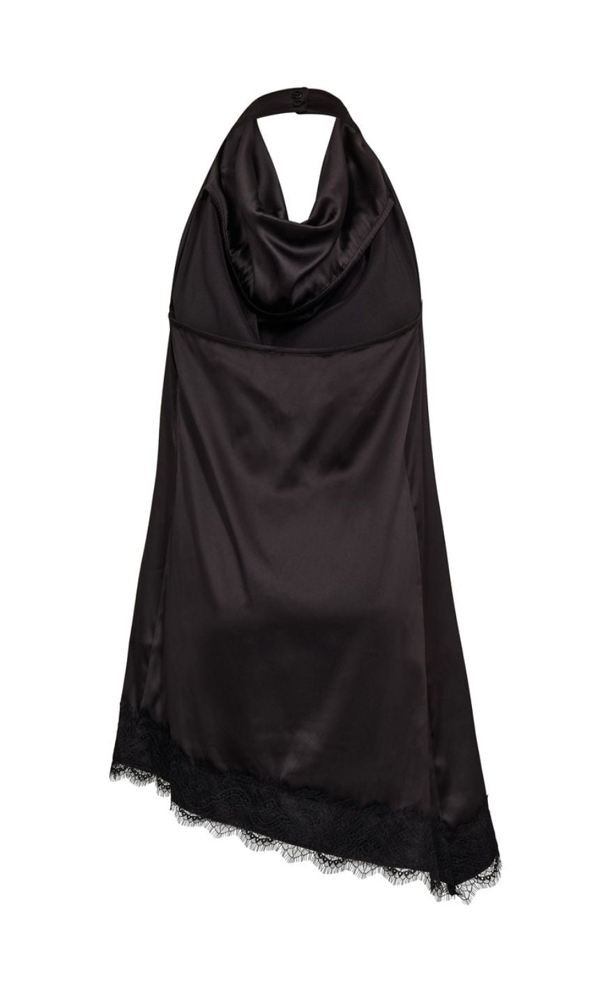 A-View Kjole - Katti Asymetric - Black