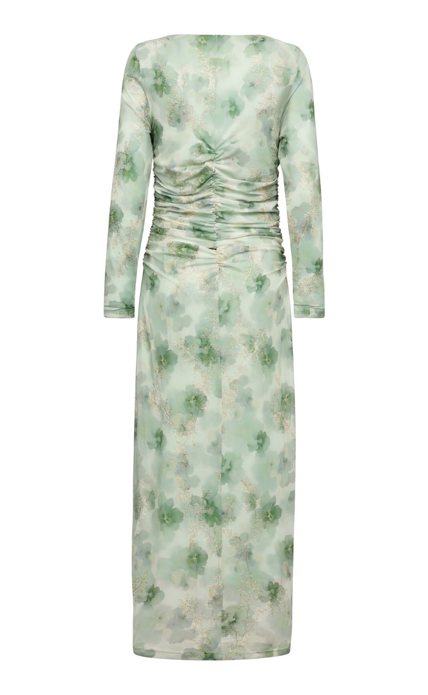 A-View Kjole - Selmina - Dusty Green