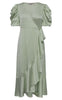 A-View Kjole - Sinda - Dusty Green