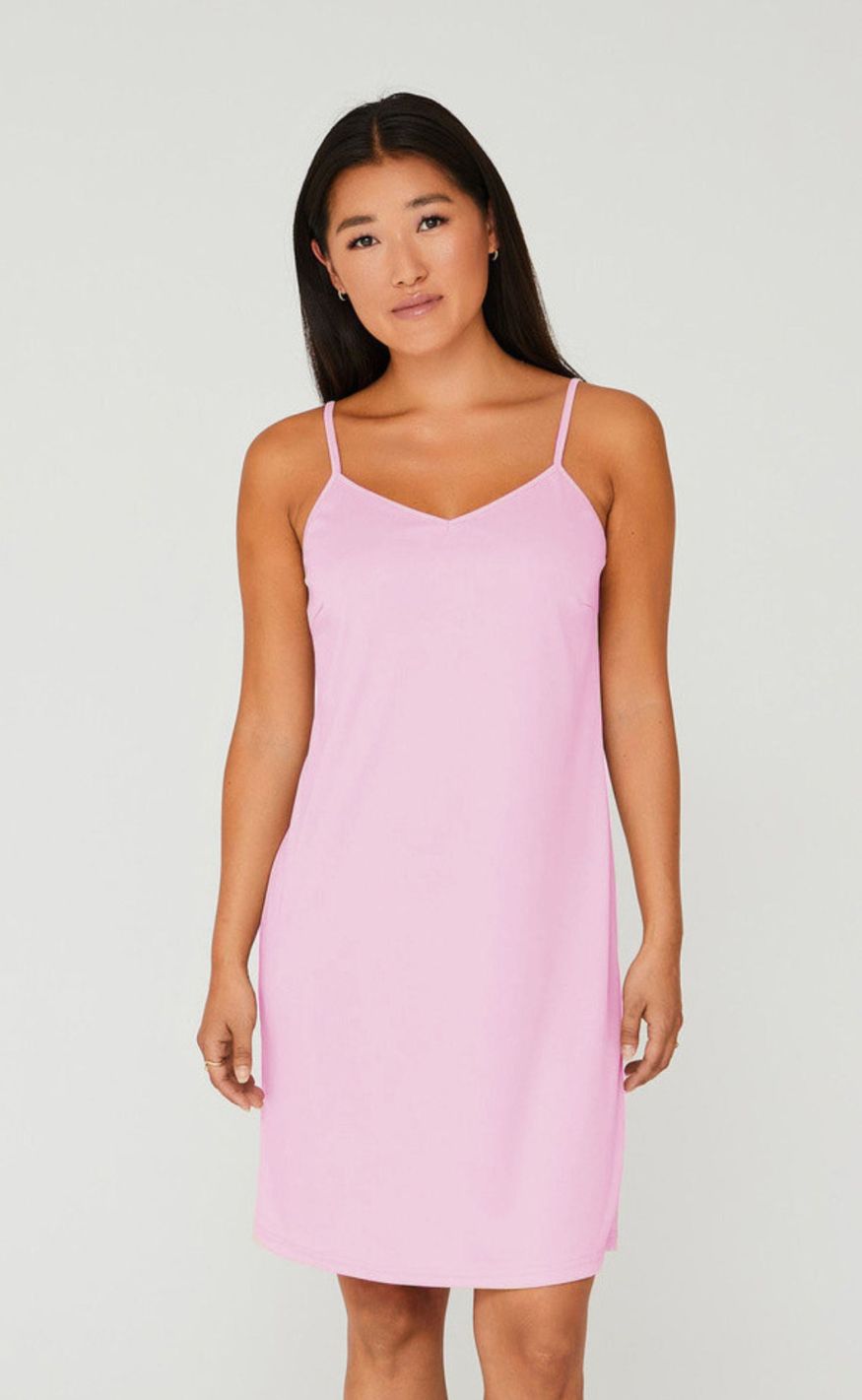 A-View Kjole - Slip - Pale Rose