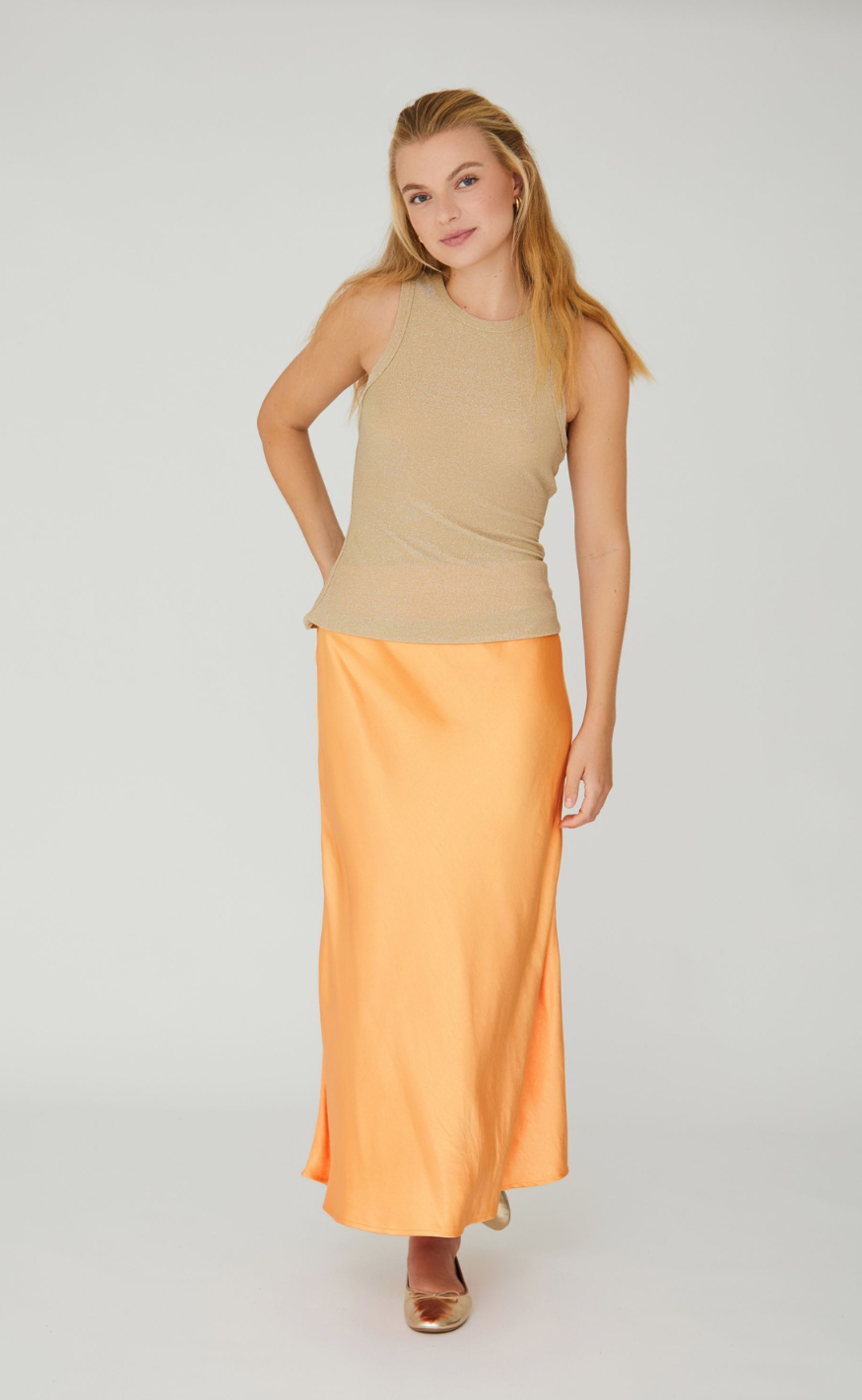 A-View Topp - Eva Tank - Light Yellow