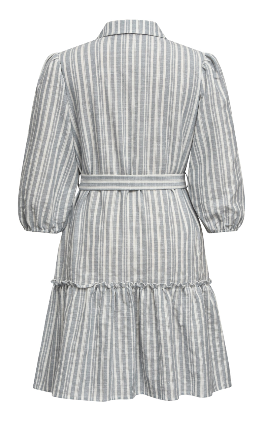 A-view Dress - Annali - Blue/White