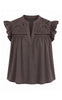 Say INA Copenhagen Topp - Alma - Dark Brown