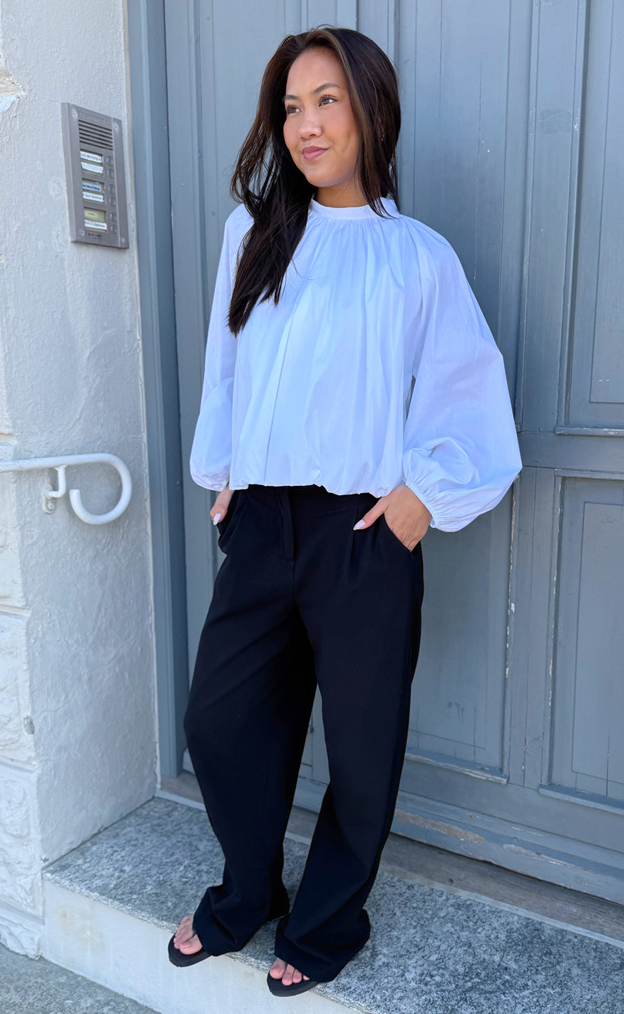 Say INA Copenhagen Bluse - Diana - White