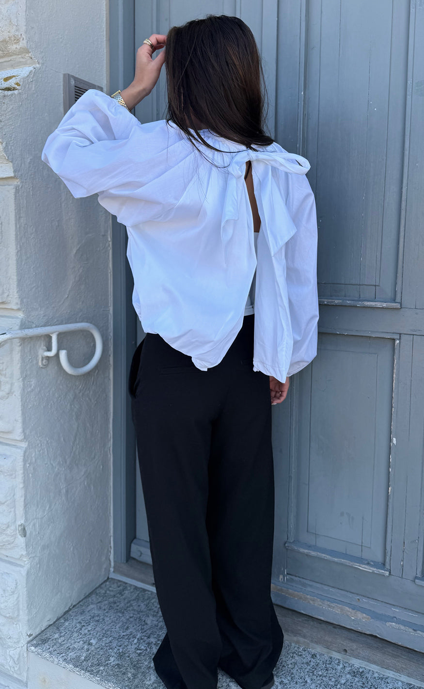 Say INA Copenhagen Bluse - Diana - White