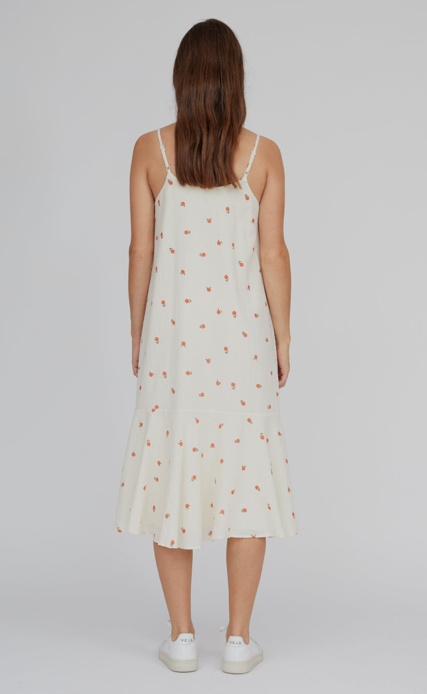 Basic Apparel Kjole - Salvie - Birch / Dusted Clay