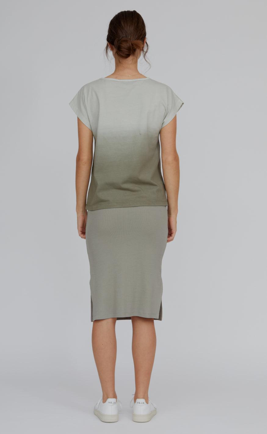 Basic Apparel Tee - Dahlia - Vetiver