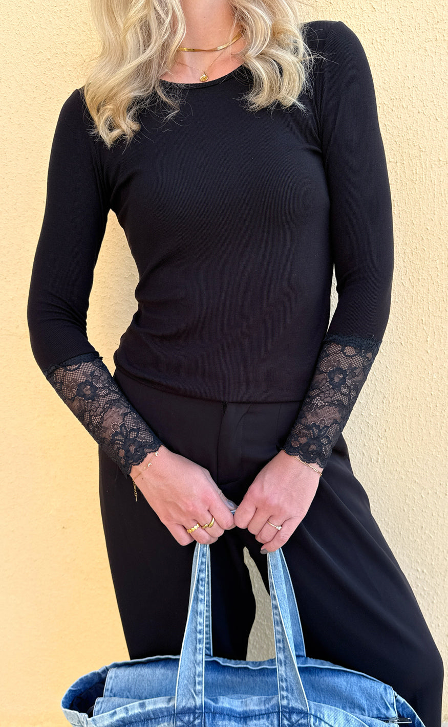 Say INA Copenhagen Bluse - Belinda - Black