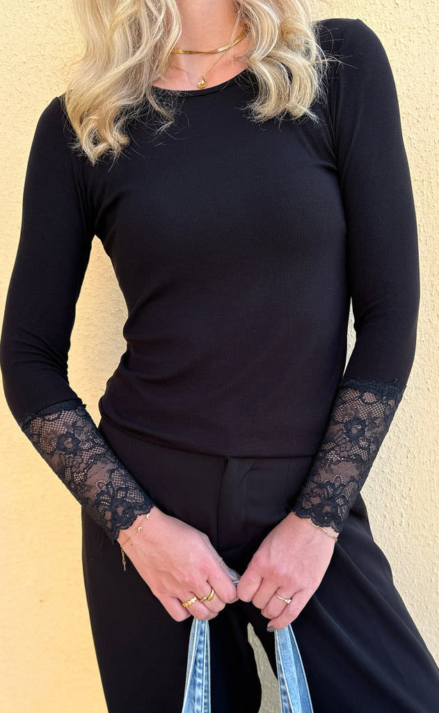 Say INA Copenhagen Bluse - Belinda - Black
