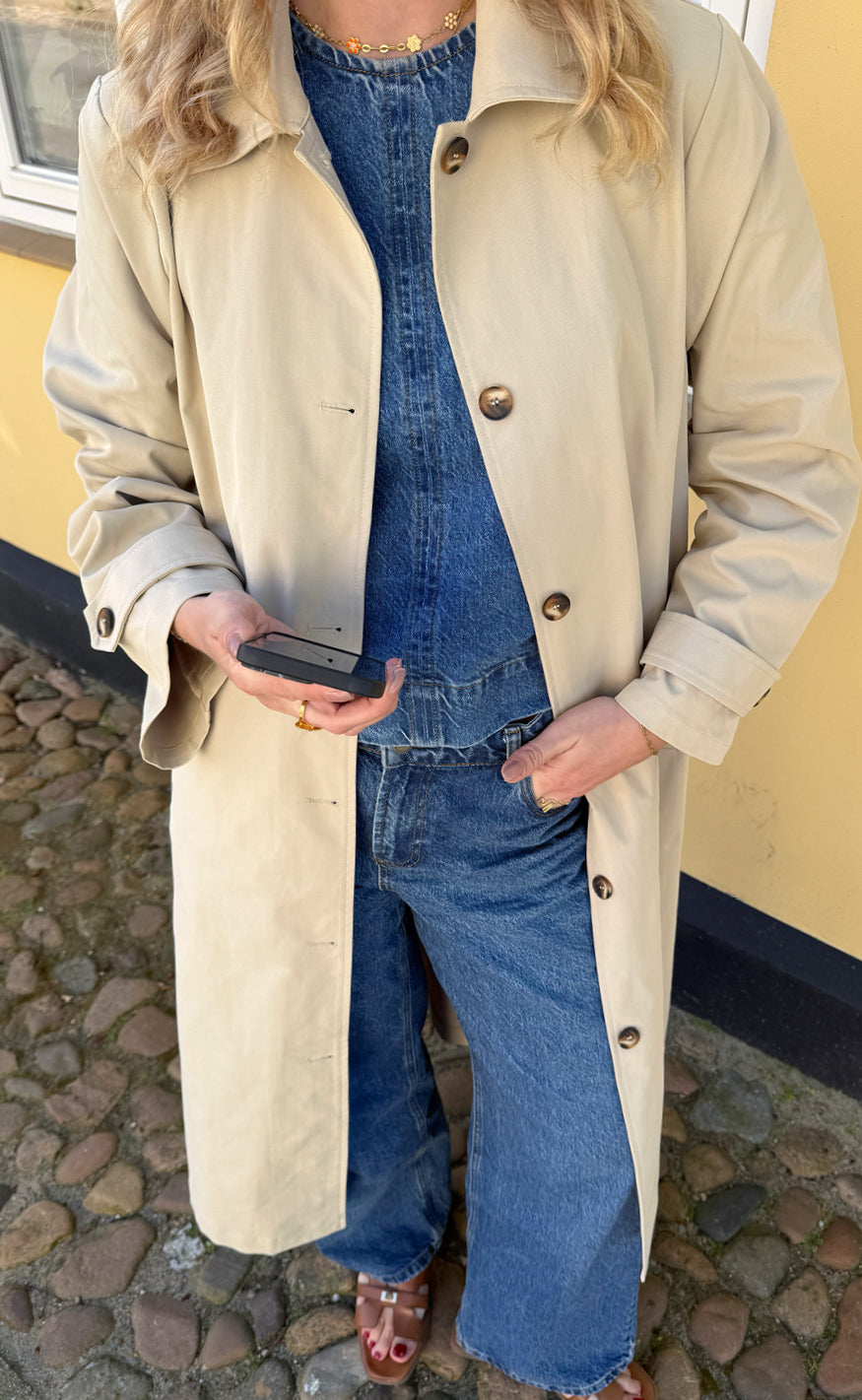 Say INA Copenhagen Trenchcoat - Louisa Long - Beige