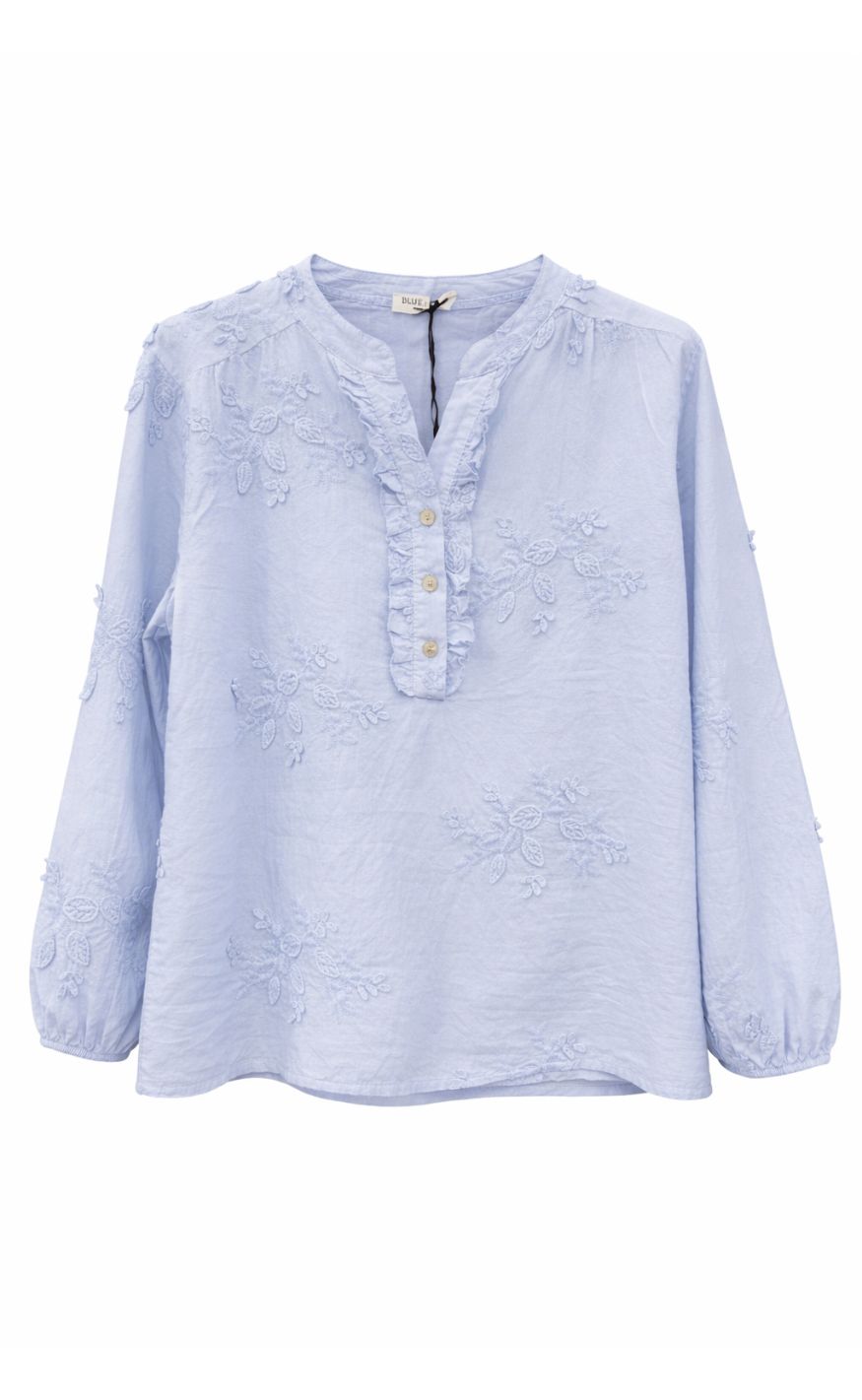 Marta Du Chateau Bluse - Annika - Cielo