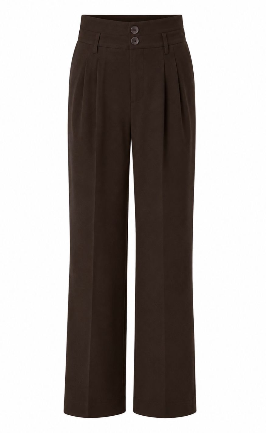 Say INA Copenhagen Bukser - Gaia - Dark Brown