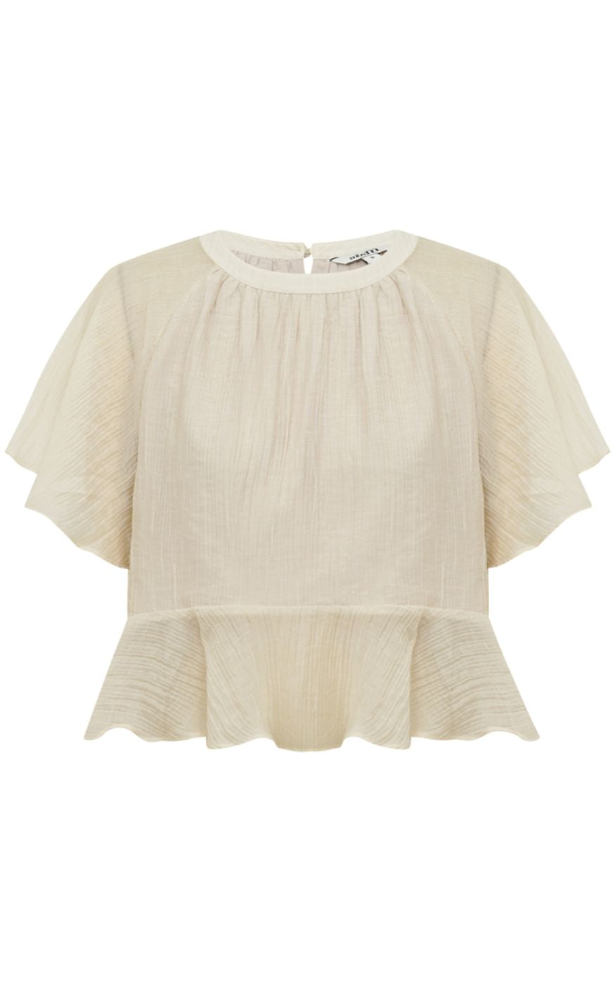 MbyM Topp - Menilu-M - Pale Creme