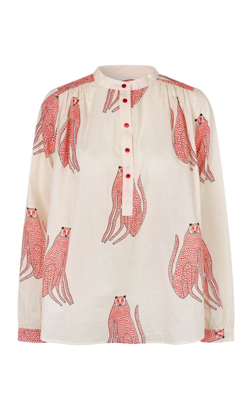 Lollys Laundry Skjorte - Lari - Creme