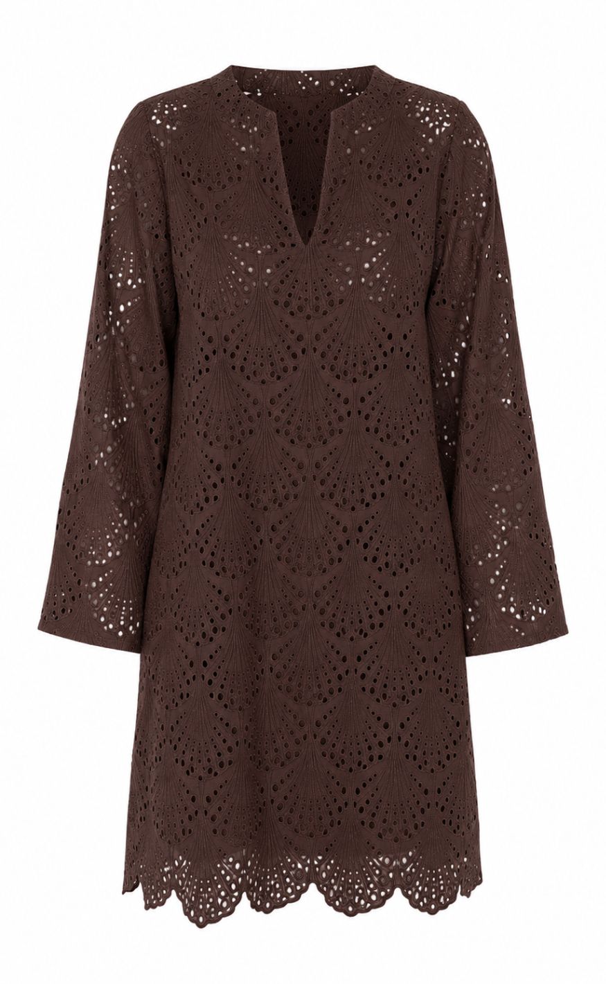 Say INA Copenhagen Kjole - Alicia - Dark Brown