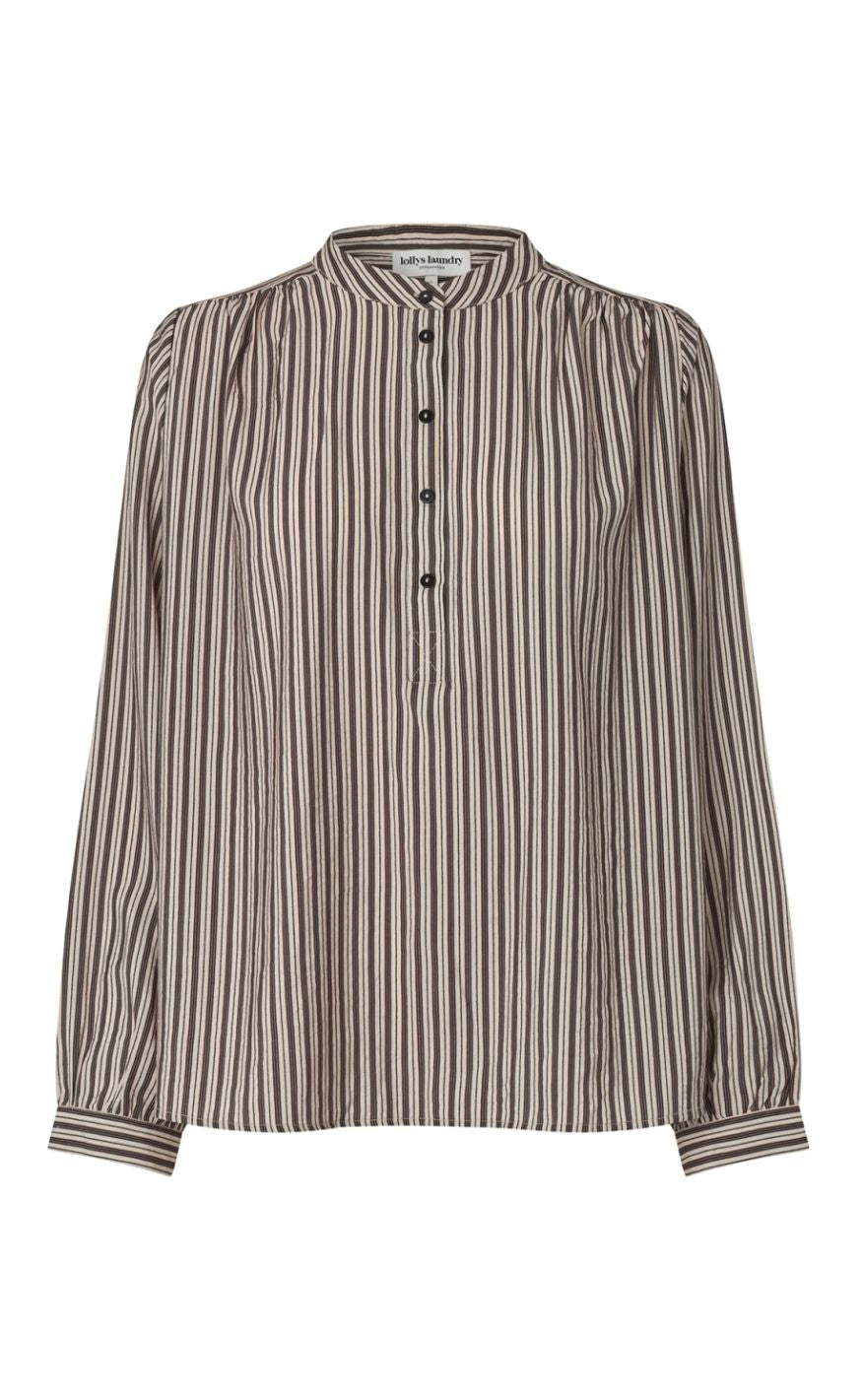 Lollys Laundry Skjorte - Lari - Beige
