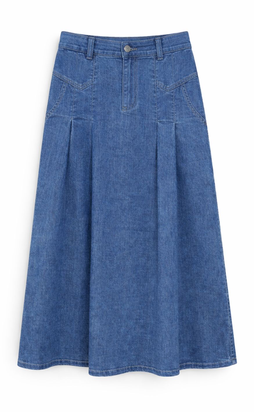 Marta Du Chateau Skjørt - Eriana - Medium Blue
