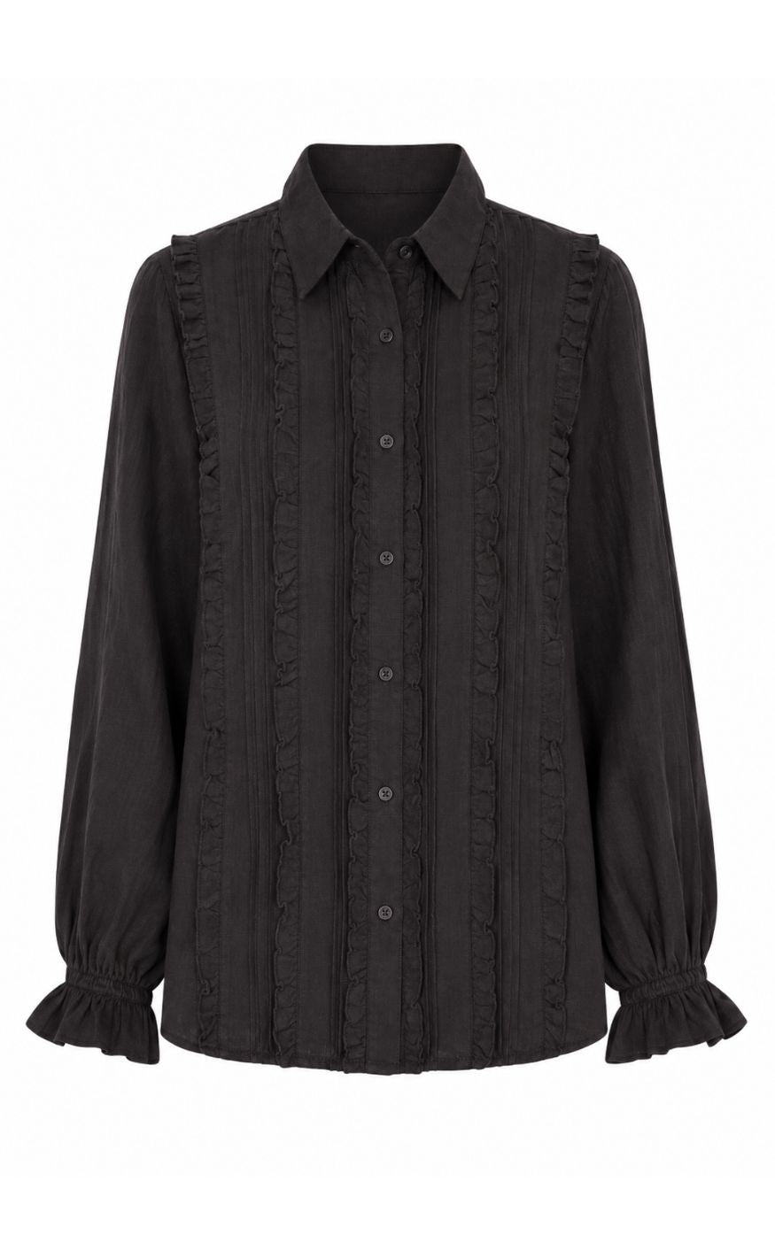 Say INA Copenhagen Skjorte - Alicia - Black
