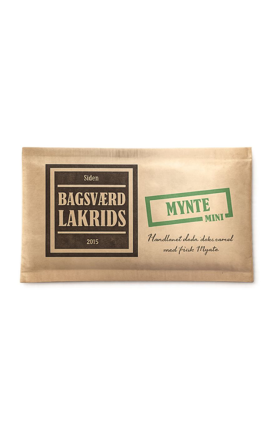Bagsværd Lakrids - Plade Lakrids - Mynte Mini