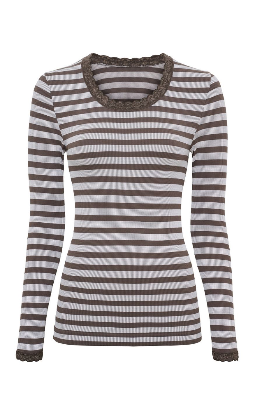 Tim & Simonsen Bluse - Isa Frida - Noce/Bianco