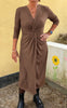 Say INA Copenhagen Kjole - Mia - Dark Brown